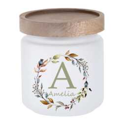 Personalised Candle Jar Holder, Custom Name Age Gift For Friend Milestone Birthday Keepsake - thumbnail 3