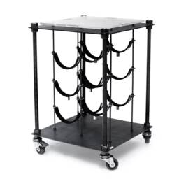 Industrial Cava - Wine Rack Side Table - thumbnail 2