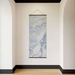 Liquid Marble Tapestry - Wall Hanging Unique Art - thumbnail 2