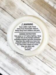 Mermaid Kisses Soy Candle Floral Sea Salt Scent - 16 Oz Mason Jar - thumbnail 3