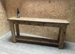 Industrial Up-Cycled Console Table/Sideboard. - For Delivery Charge Info See Description
