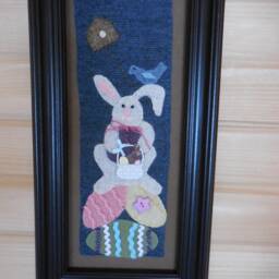Hippity Hoppity Bunny Wall Hanging - thumbnail 2