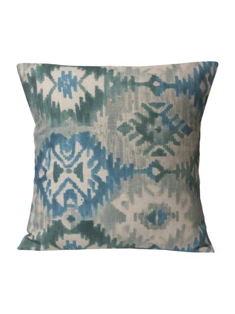 1 X Prestigious Mykonos Ikat Aztec Linen Fabric Cushion Cover 16