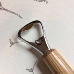 Purdey Shotgun Shell Solid Oak Wood Bottle Opener Unique Gift - thumbnail 2