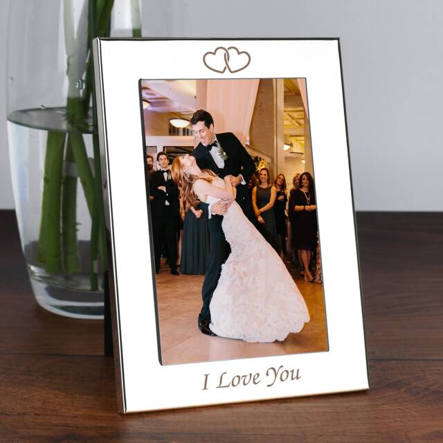 Personalised I Love You Photo Picture Frame 4x6 Gifts Ideas For Valentines Day Anniversary Wife Husband Boyfriend Girlfriend Her - image 1