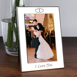 Personalised I Love You Photo Picture Frame 4x6 Gifts Ideas For Valentines Day Anniversary Wife Husband Boyfriend Girlfriend Her - thumbnail 1