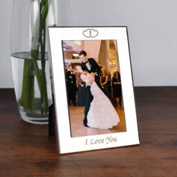 Personalised I Love You Photo Picture Frame 4x6 Gifts Ideas For Valentines Day Anniversary Wife Husband Boyfriend Girlfriend Her - thumbnail 3