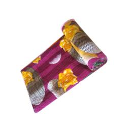 Reversible Sari Kantha Throw Twin Size Handmade Floral Quilt - thumbnail 2