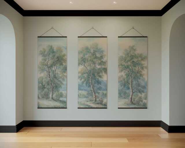 Countryside Tapestry - Wall Hanging Unique Art - image 1