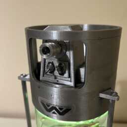 Alien Facehugger Stasis Tube Lamp Led Remote Control 16 Colour - thumbnail 2