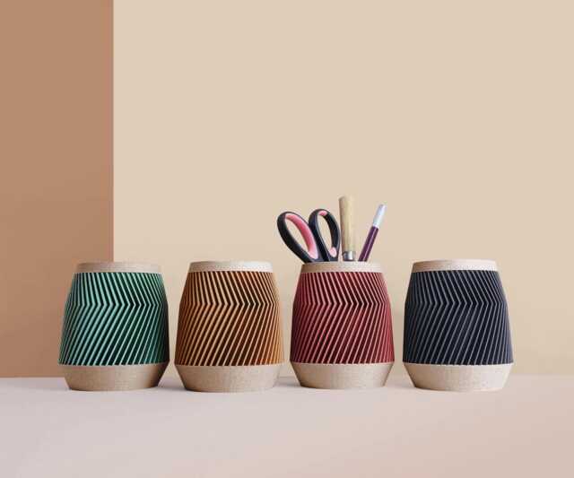 Wooden Pencil Pot, Storage, Idea For Office Accessories, Office Storage & Decoration, Scandinavian Design, Gift Home - image 1