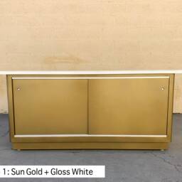 Rehab's Original Tanker Steel Credenza, Made To Order in Custom Colors, Free U.s. Shipping - thumbnail 3