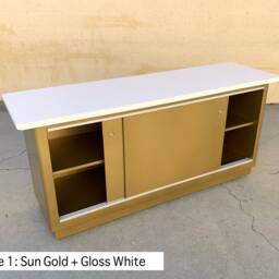 Rehab's Original Tanker Steel Credenza, Made To Order in Custom Colors, Free U.s. Shipping - thumbnail 2