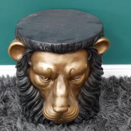 Fierce Lion Themed Side Table - Faced Coffee End Animal Tables Safari Decoration Home Gift - thumbnail 3