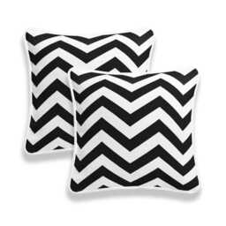 One Personalised Cushion Cover Pillowcase 45x45cm Living Room Home Decor Sofa Modern Art Cotton Chevron Case 18x18 - thumbnail 3