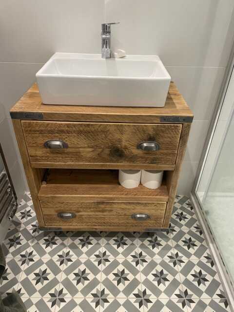 Gaddeston - Handmade Reclaimed Timber Bathroom Furniture - image 1