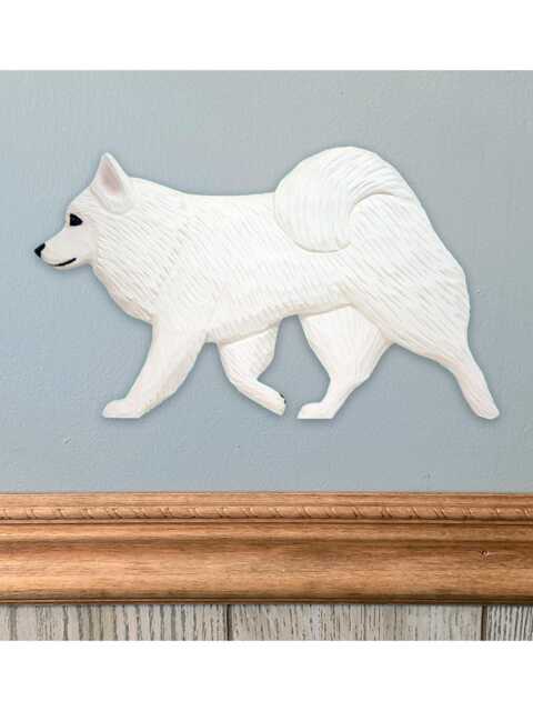 American Eskimo Dog Dig - Dog in Gait Wall Art