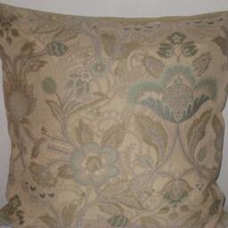 "Floral Decorative Pillow Cover-20""x20" - thumbnail 2