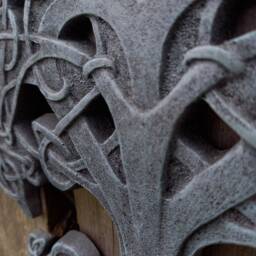 Celtic Knot Tree Of Life Wall Art Faux Stone Yggdrasil Decor - thumbnail 3