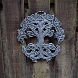 Celtic Knot Tree Of Life Wall Art Faux Stone Yggdrasil Decor - thumbnail 1
