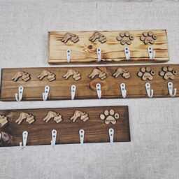 Personalised Chunky Key & Leash Hanger, Dog Lead Hook, Tidy, Hook - thumbnail 4