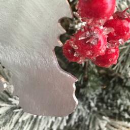 Yorkshire Terrier, Yorkie, Dog Tree Topper, Holiday Decoration, Wreath Christmas, Pet Memorial, Yard Art - thumbnail 4