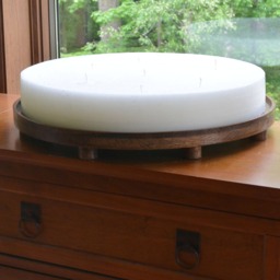 Custom Hand Poured 18 Inch Diameter Round Candle With Multi Wicks - thumbnail 3