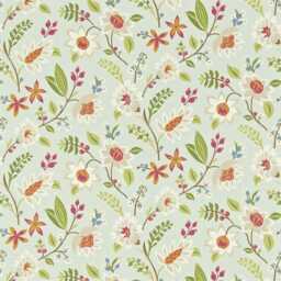 Sanderson Myrtle Cotton Cushion Cover Modern Scandinavian Floral Pillow - thumbnail 3
