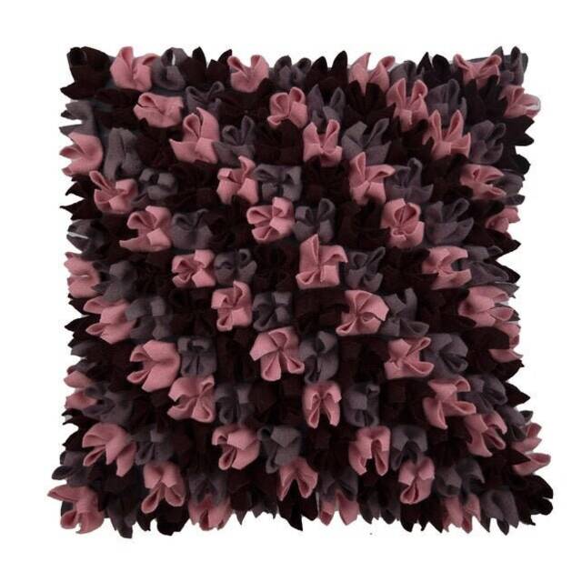 "Decorative Purple Euro Size Pillow Cover 24""x24""/26""x26" - image 1