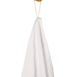 Linen Waffle Wave Large Bath Towel For Ultimate Luxury & Spa-style Comfort - thumbnail 4