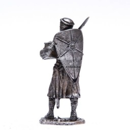 Tin 54mm Figurine Crusaders. Teutonic Order. Knight 14Th Century - thumbnail 3
