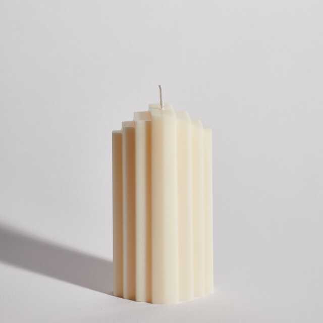 Skyscraper Decorative Candle - Minimalist Soy Wax Sculpture - Modern Home Decor Boujie Statement - image 1