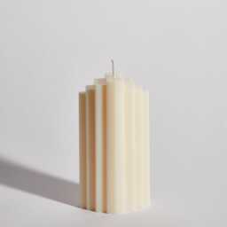 Skyscraper Decorative Candle - Minimalist Soy Wax Sculpture - Modern Home Decor Boujie Statement - thumbnail 1