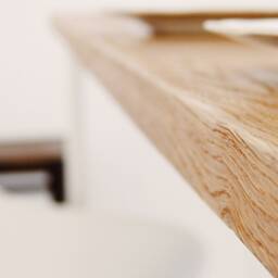 Industrial Loft Table, Industrial Dining Kitchen Table Basic Nio, Steel Wood - thumbnail 4