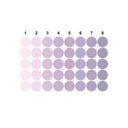 Purple Ombre Polka Dot Wall Stickers For Nursery, Playroom & Kids Room Decor, Lilac Decals - thumbnail 2