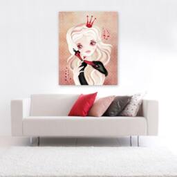 Swan Princess 8 X 10 Inches Digital Illustration Art Print By Sandra Vargas - thumbnail 3