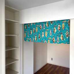 Japanese Geisha Short Noren Curtain, Restaurant Kimono Girls Noren, Caf?? Space Divider Kawaii Valance Kitchen Long Curtain - thumbnail 2