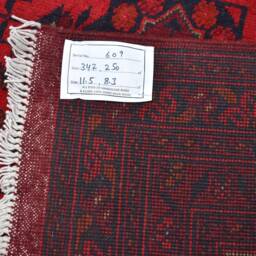 Turkman Rugs, 11.5 X 8.3 Ft, Sale Price, Large Afghan Turkmen Gargi 100% Wool Rug, Handmade Bokhara Pattern, Oriental Rug - thumbnail 4