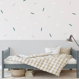 Sprinkle Wall Decals Colorful Confetti Stickers, Nursery Decor - thumbnail 3