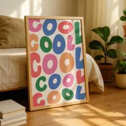 Cool Prints, Bedroom Poster, Colourful Family Wall Art, Prints For Living Room, Lounge Decor, Quotes - thumbnail 3