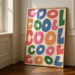 Cool Prints, Bedroom Poster, Colourful Family Wall Art, Prints For Living Room, Lounge Decor, Quotes - thumbnail 1