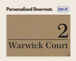 Personalised Custom Doormat - Cozy Coir Welcome Mat Gift For Parents - thumbnail 1