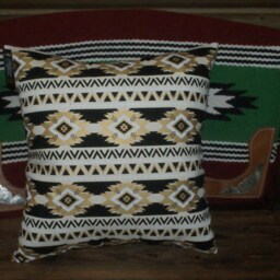 Western Decrotive High End Fancy Pillow - Gold, Black, White, Beige .shipping Will Be Calculated - thumbnail 4