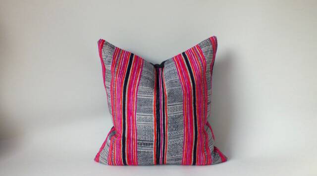 Sofa Cushions Living Room Pillows Decorative Throw Cushion Home Decor Pillowcase Hmong Old Fabric - image 1