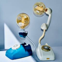 Vintage Lamp From The Original Telephone 60S, Manufactured in Ukraine - thumbnail 3