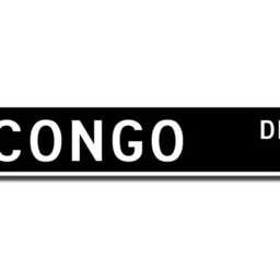 Congo Sign, Wall Decor, Souvenir Keepsake, Gift, Souvenir, Custom Street Quality Metal Sign - thumbnail 2