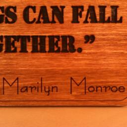 Marilyn Monroe Quote - Wall Art - thumbnail 4