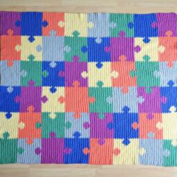 Crochet Puzzle Blanket Pattern - thumbnail 2