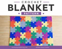 Crochet Puzzle Blanket Pattern - thumbnail 1