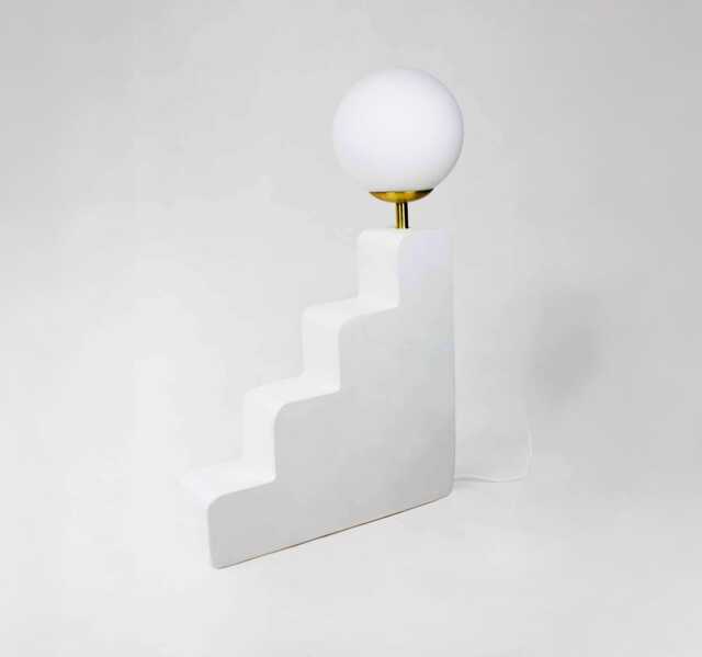 Handmade, Sculptural Table Lamp, Limited Edition - image 1